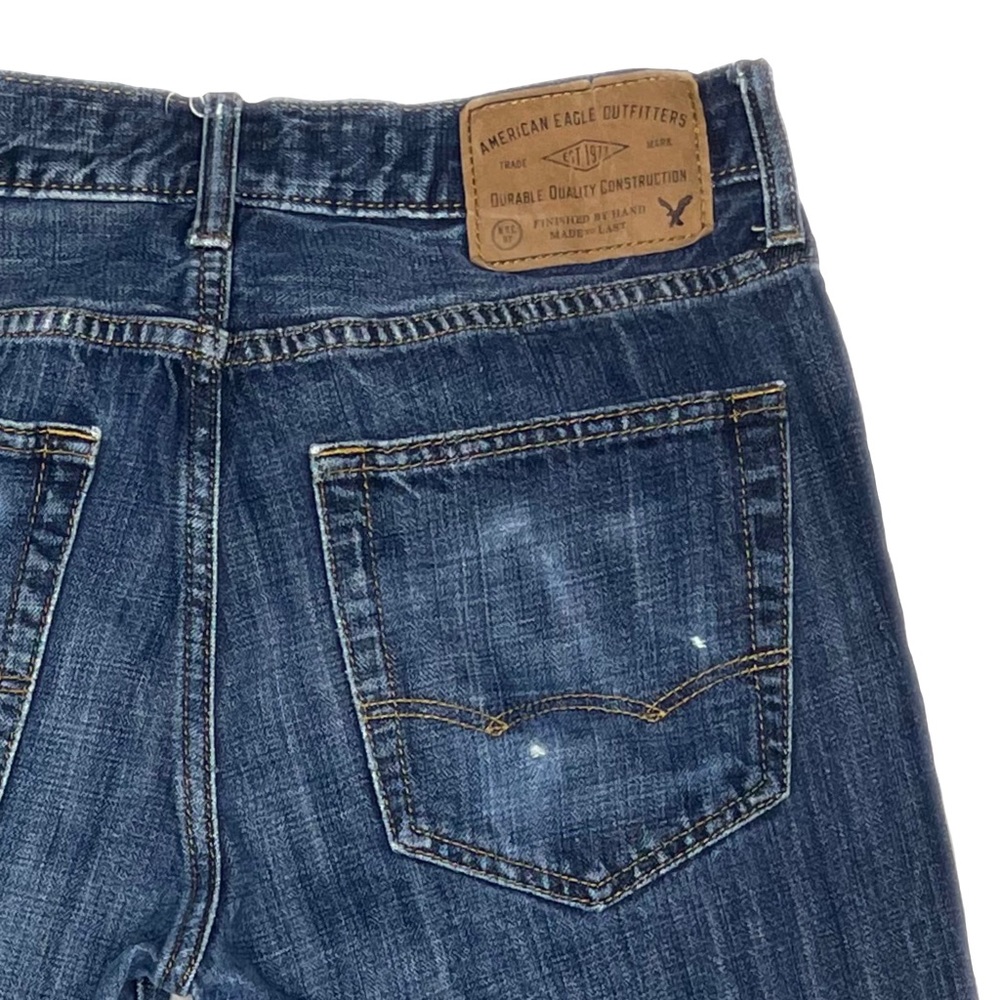 American Eagle Outfitters Original Bootcut Dark Wash Jeans - Picture 5 of 6